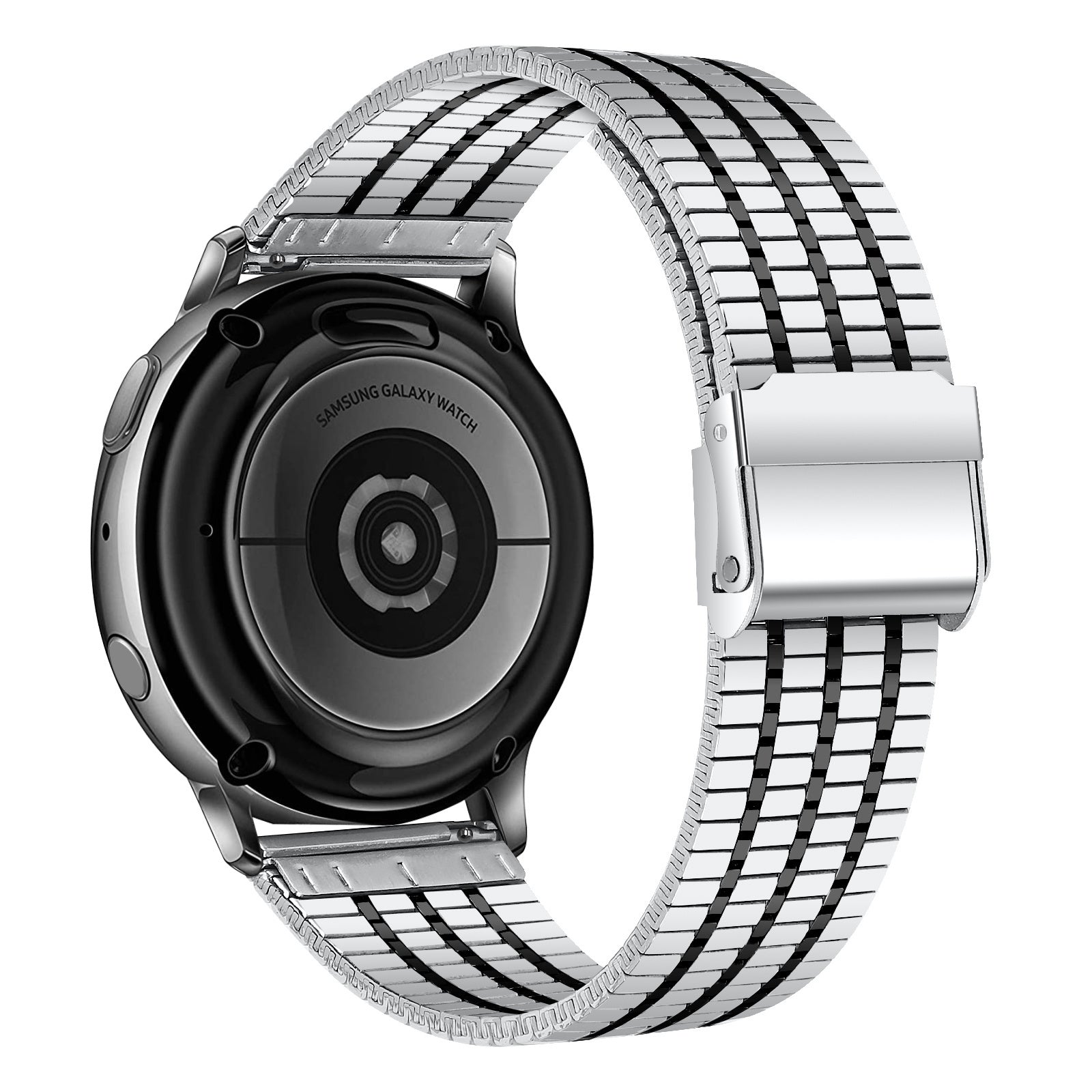 Withings ScanWatch 2 - 42mm roestvrij stalen band (zilver/zwart)