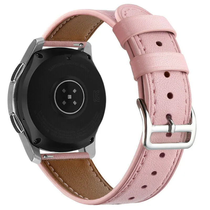 Coros Pace 2 modern leren band (roze)