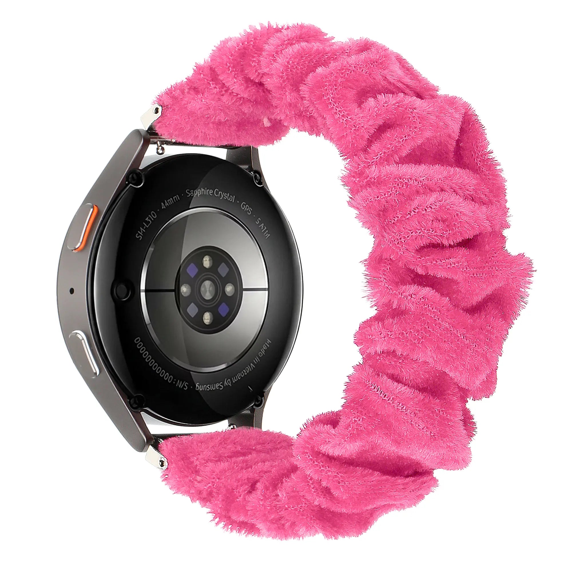 Fossil Gen 5e - 42mm scrunchie bandje (roze)
