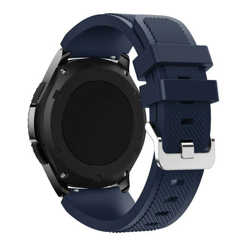 OnePlus Watch 3 - 46mm twill siliconen bandje (donkerblauw)