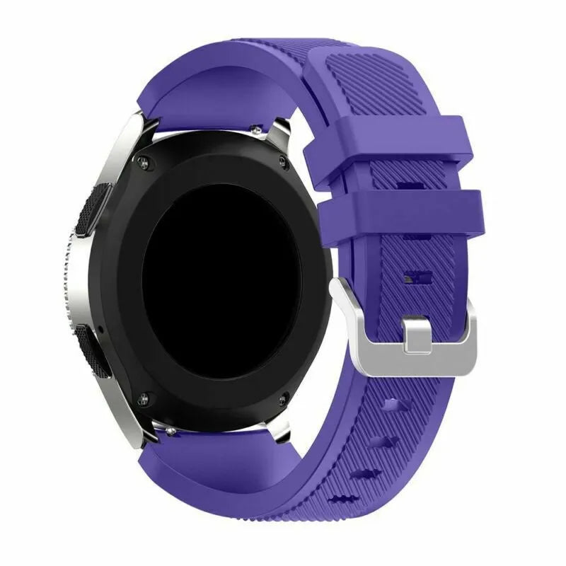 Coros Apex 42mm Twill Silicone Strap (Purple)