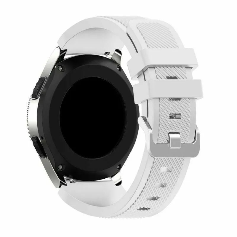 Amazfit GTR Mini Twill Silicone Strap (White)