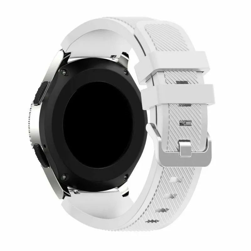Amazfit Bip U (Pro) twill siliconen bandje (wit)