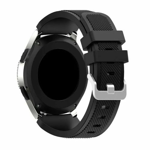 Oppo Watch X3 Twill Silicone Strap (Black)