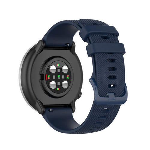 Xiaomi Watch S3 luxe siliconen bandje (donkerblauw)