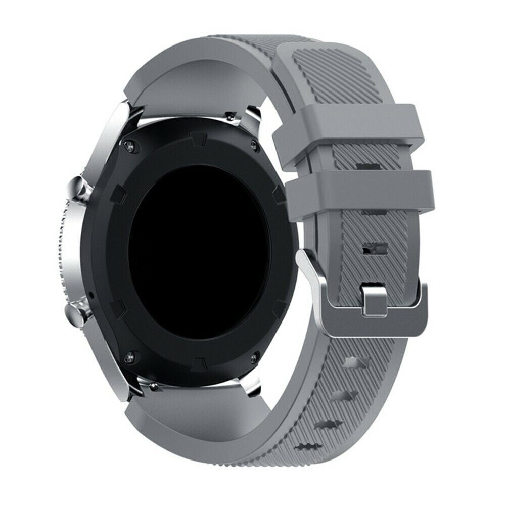 Coros Apex 2 twill siliconen bandje (grijs)