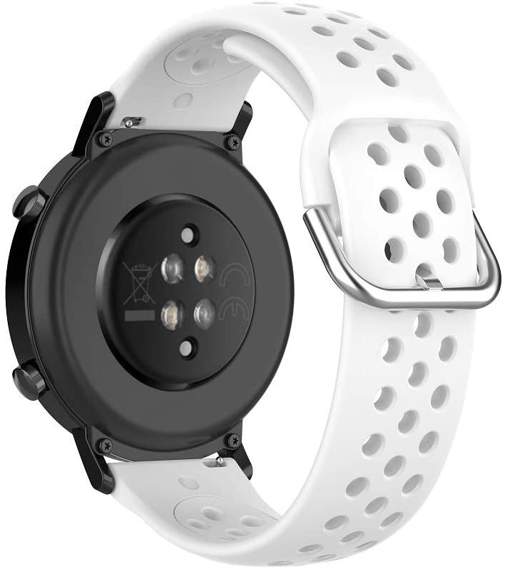 Withings Steel HR - 40mm silicone air bandje (wit)