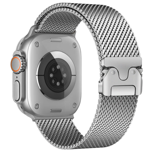 Apple Watch Ultra Modern Milanese Strap (Silver)