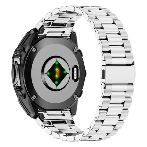 Garmin Tactix 8 - 51mm Premium Steel Strap (Silver)