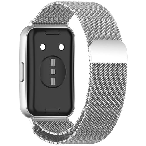 Huawei Band 11 Milanese band (zilver)