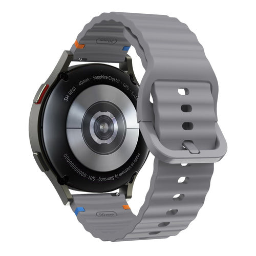 CMF Watch Pro 2 wave siliconen bandje (donkergrijs)