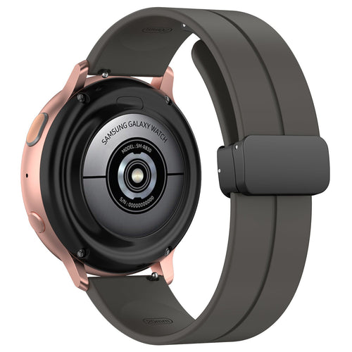 Withings ScanWatch 2 - 42mm D-buckle siliconen bandje (donkergrijs)