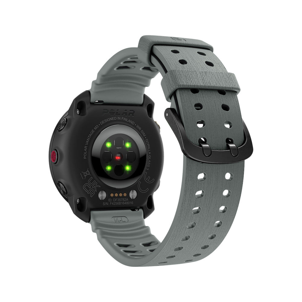 Polar Street X silicone grain band (donkergrijs)