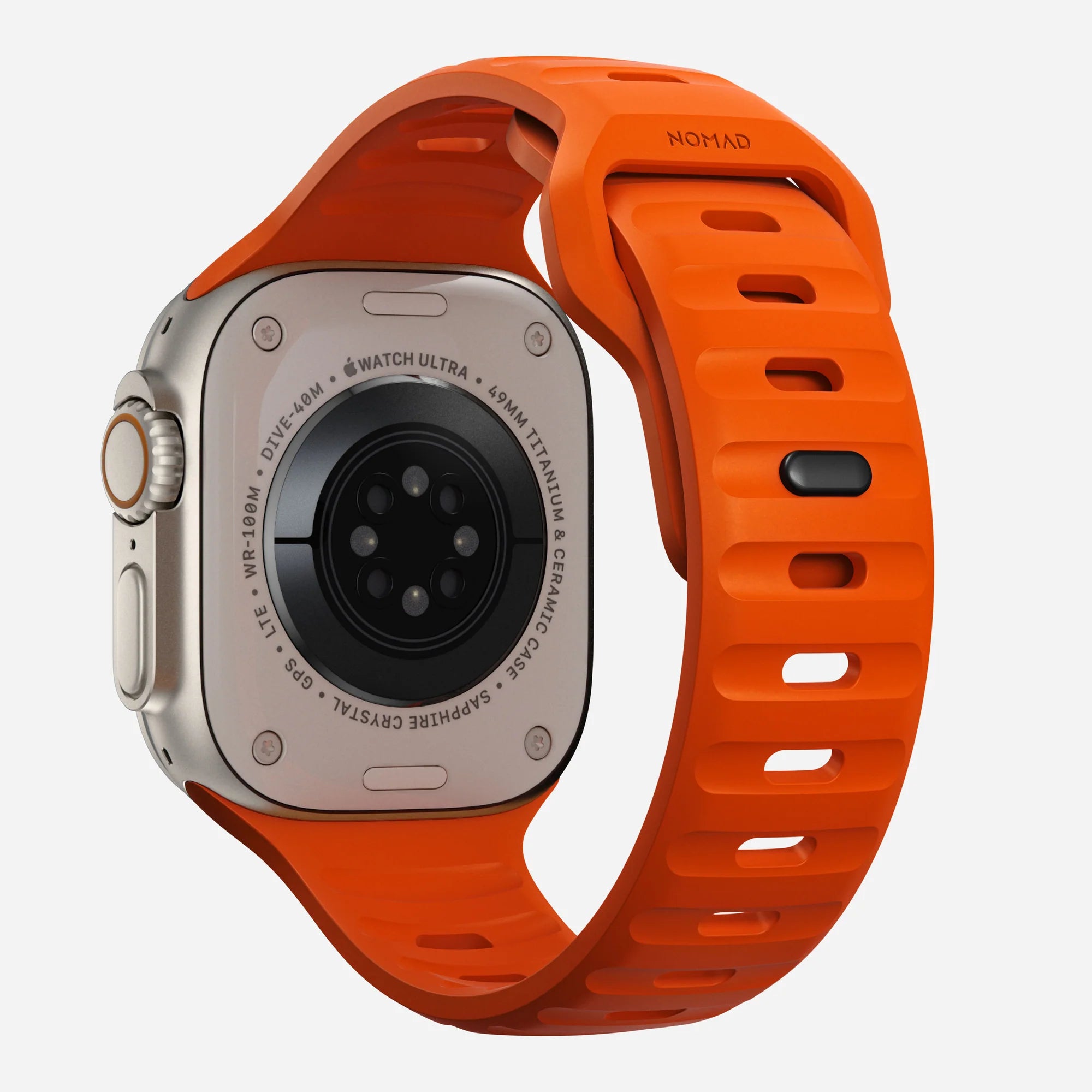 Nomad Sport Apple Watch siliconen bandje (ultra orange)