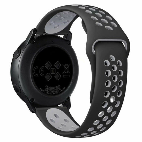 Withings Steel HR - 40mm sport bandje (zwart/grijs)