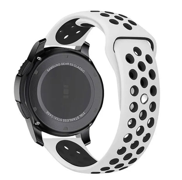Suunto Run sport band (wit/zwart)
