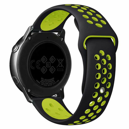Huawei Watch GT 7 - 41mm sport bandje (zwart/geel)