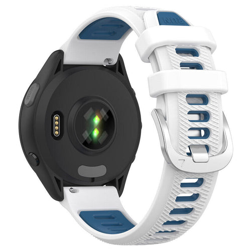 Garmin Vivomove Trend sport gesp bandje (wit/blauw)