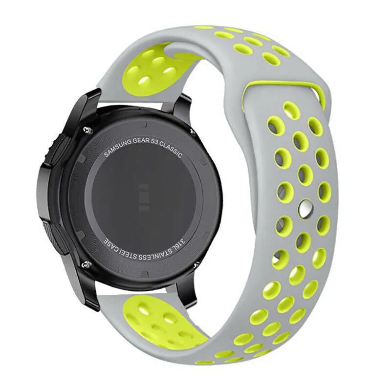 Amazfit Cheetah (Pro) sport bandje (grijs/geel)