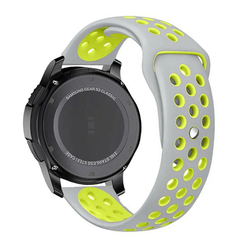 Amazfit GTR Mini sport bandje (grijs/geel)