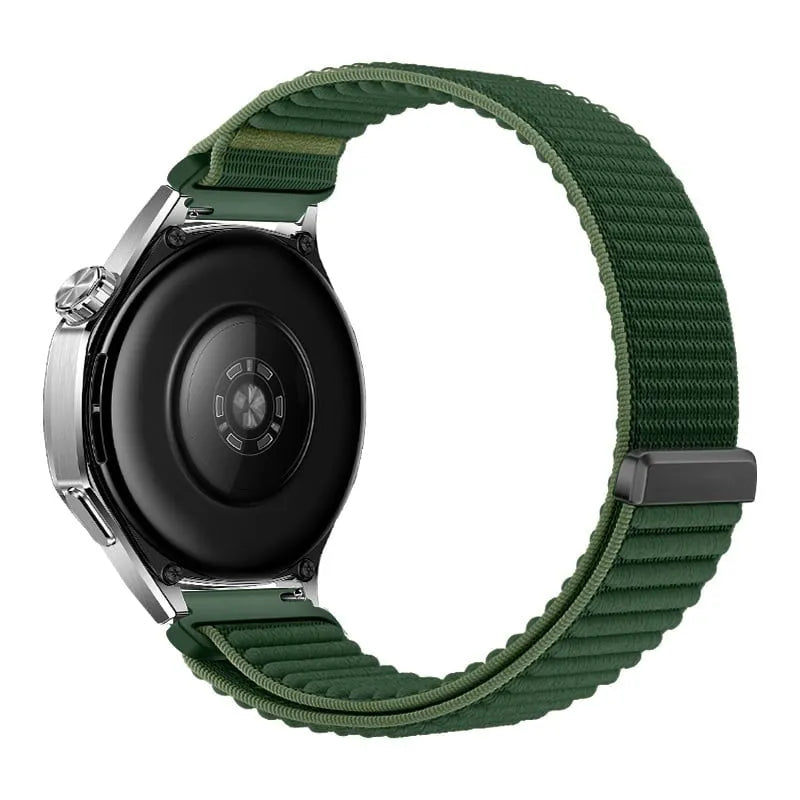 Coros Pace 4 Wave Nylon Strap (Dark Green)