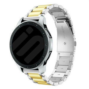 Garmin Approach S44 Steel Strap (Silver/Gold)
