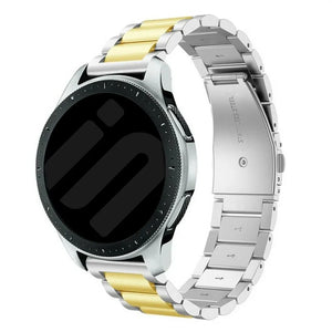 Coros Apex 2 stalen band (zilver/goud)