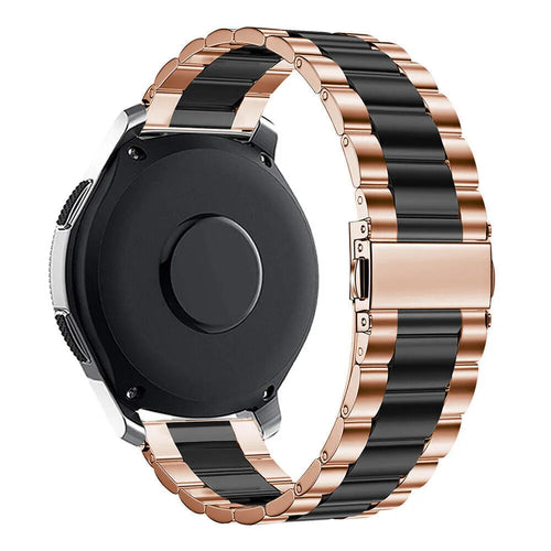 Suunto Nautic S stalen band (roségoud/zwart)