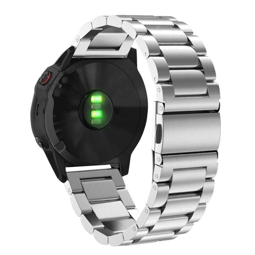 Garmin D2 Mach 1 Pro Steel Strap (Silver)