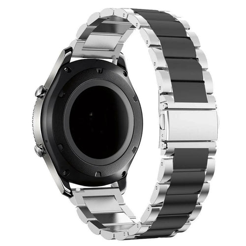 Amazfit Bip 6 Steel Strap (Silver/Black)