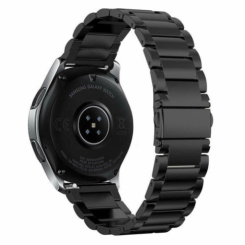 Garmin Vivoactive 4 stalen band (zwart)