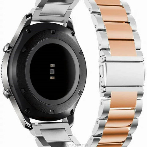 Polar Vantage M stalen band (zilver/rosé goud)