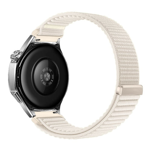 Samsung Galaxy Watch 4 Classic 46mm wave nylon band (sterrenlicht)