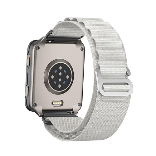 Garmin Venu X1 Alpine nylon bandje (sterrenlicht)