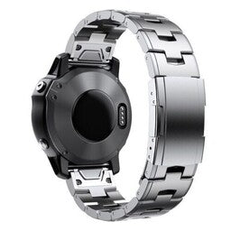 Garmin Instinct 3 - 45mm titanium bandje (zilver)