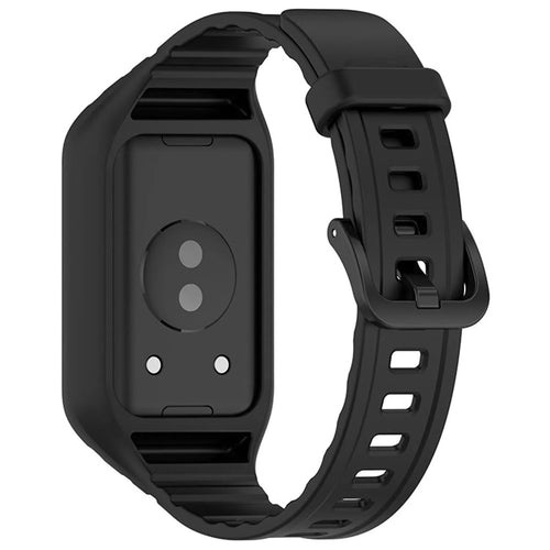 Honor Band 10 TPU band met frame (zwart)