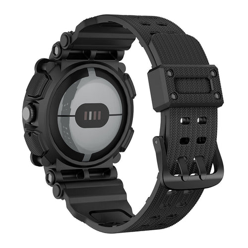 Google Pixel Watch 4 - 41mm TPU bandje met frame (zwart)