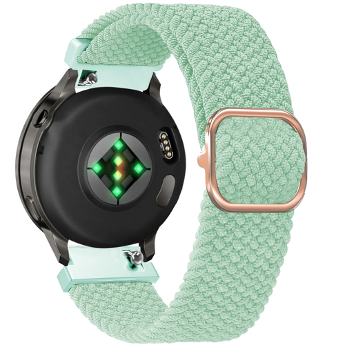Bandz Garmin Vivoactive 4s Adjustable Braided Strap (Turquoise)