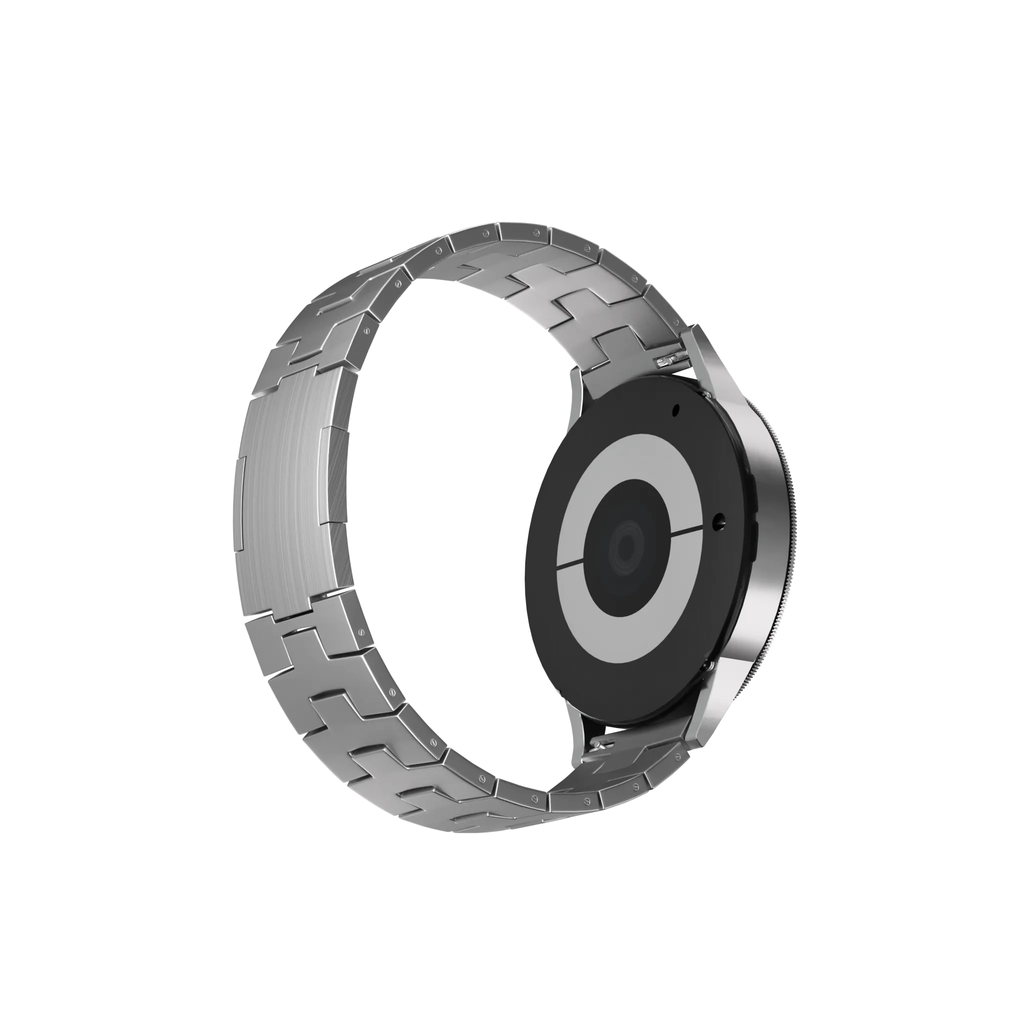Xiaomi Watch S3 Titanium Grain Strap (Flat Buckle) (Silver)