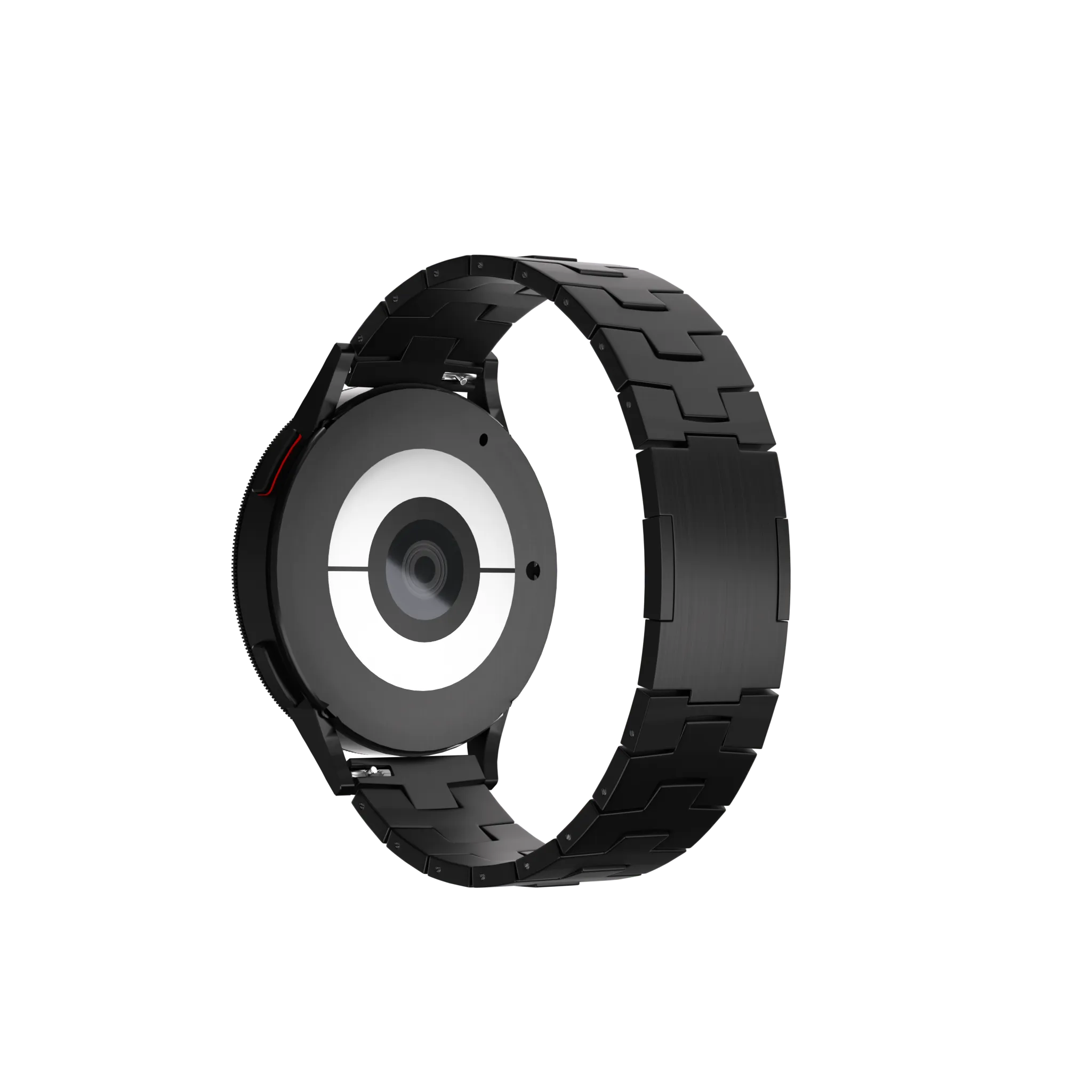 Suunto 9 Peak Titanium Grain Strap (Flat Buckle) (Black)