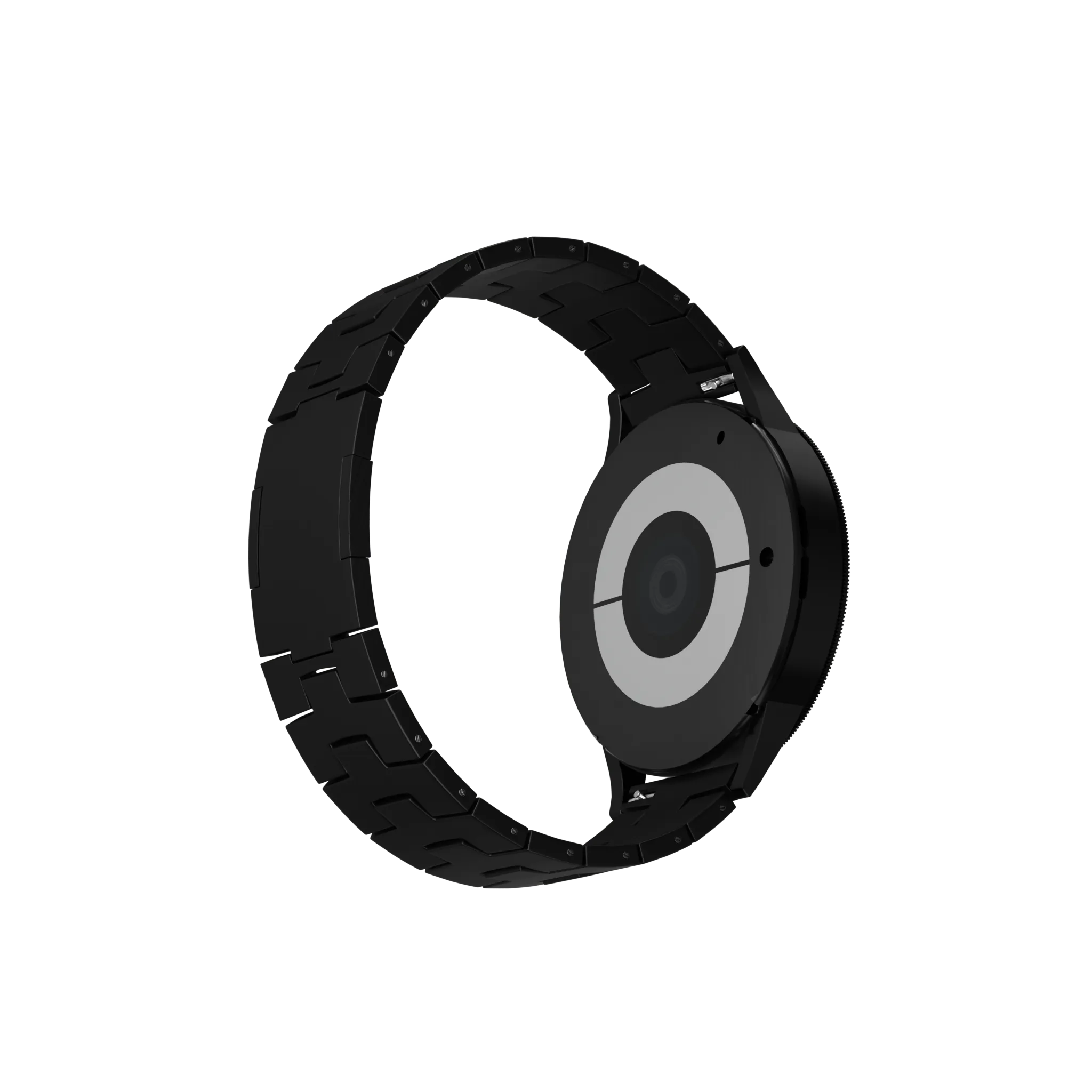 Suunto 9 Peak Titanium Grain Strap (Flat Buckle) (Black)