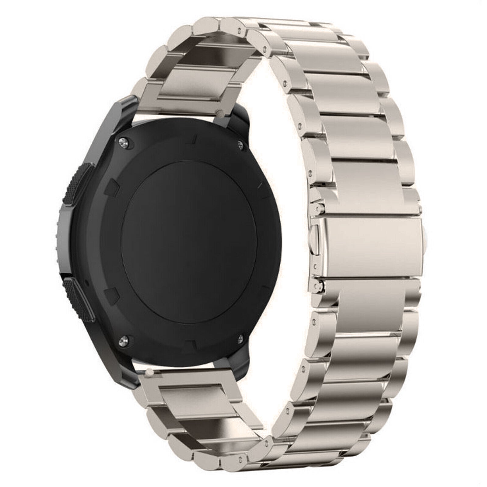 Titanium Strap, on a watch, 3/4 rear view