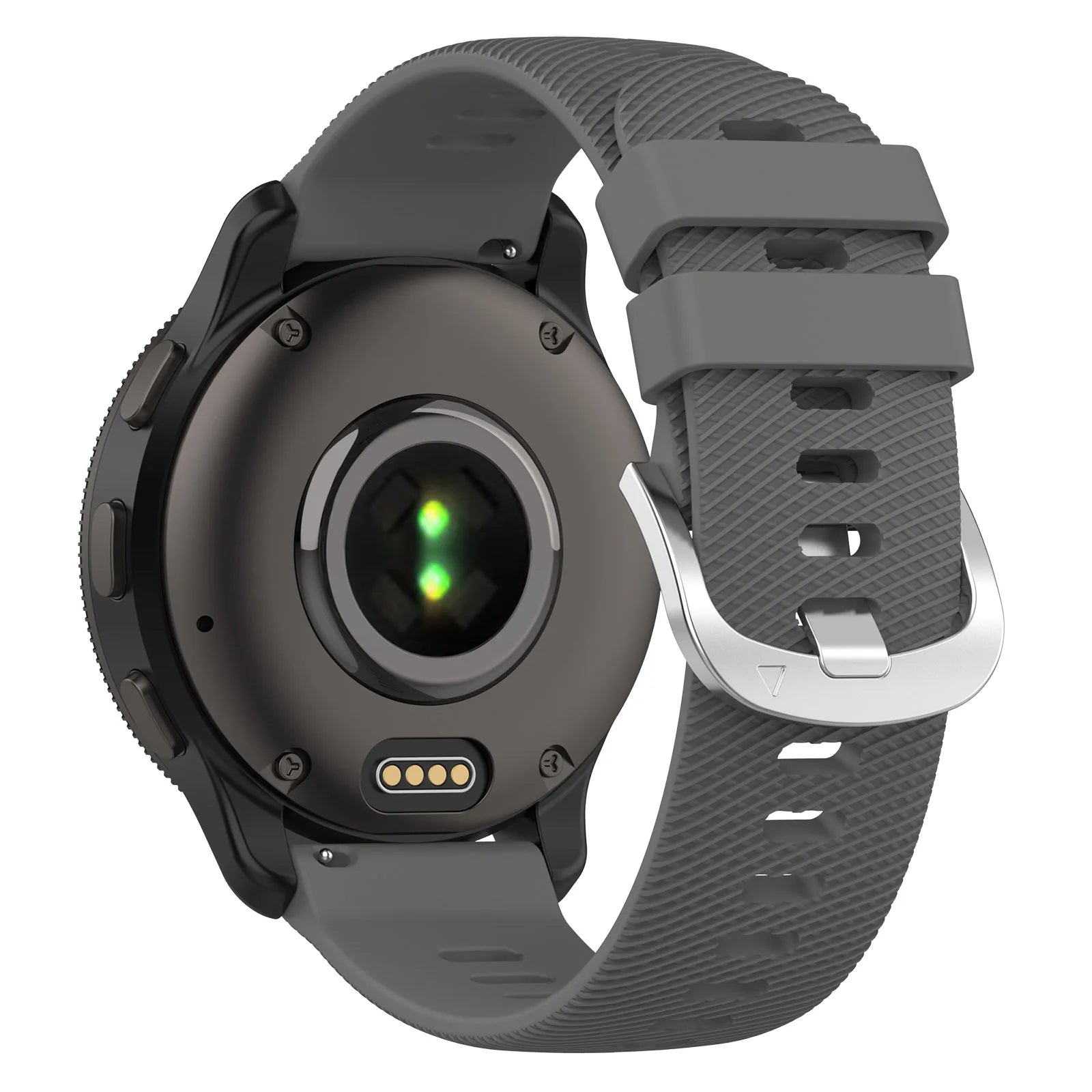Garmin Vivomove Trend Silicone Strap (Dark Grey)