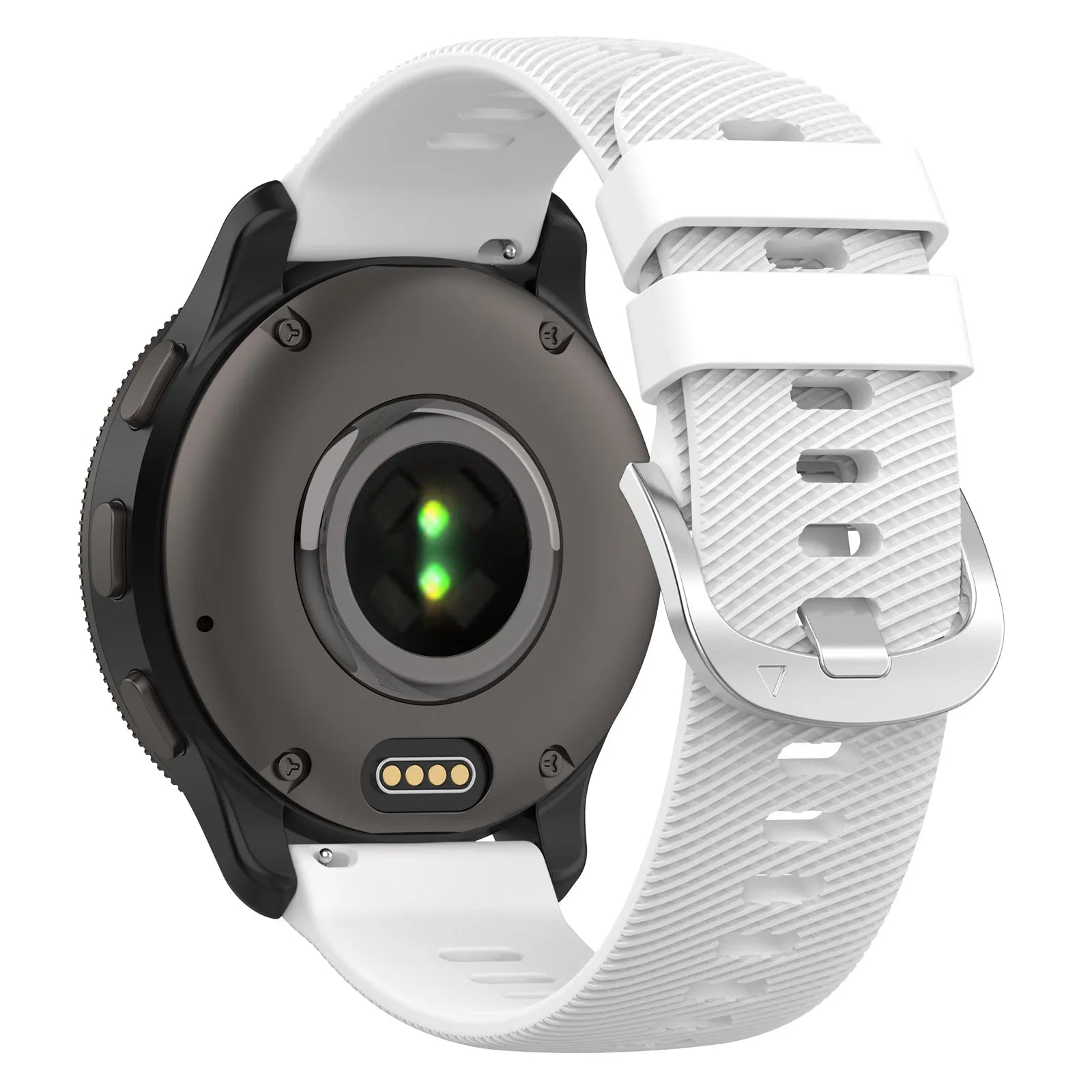 Garmin Vivomove Trend siliconen bandje (wit)