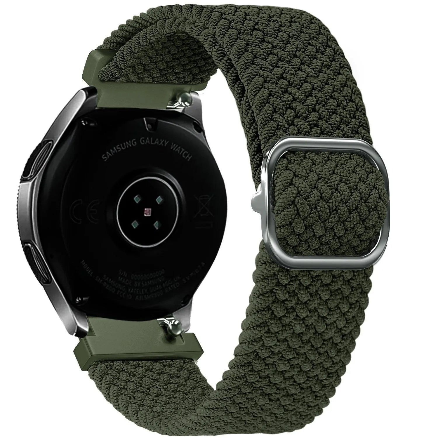 Suunto 9 Peak verstelbaar geweven bandje (groen)