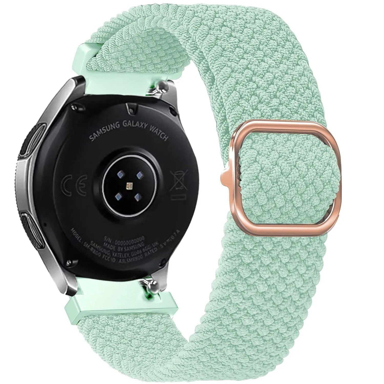 Suunto Race (S) verstelbaar geweven bandje (turquoise)