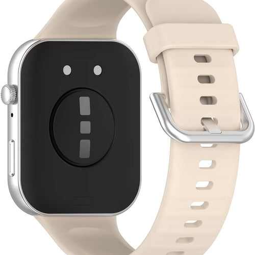 Huawei Watch Fit 4 siliconen bandje (beige)