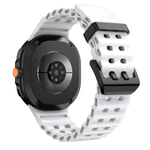 Samsung Galaxy Watch 8 - 44mm Ocean bandje (wit)
