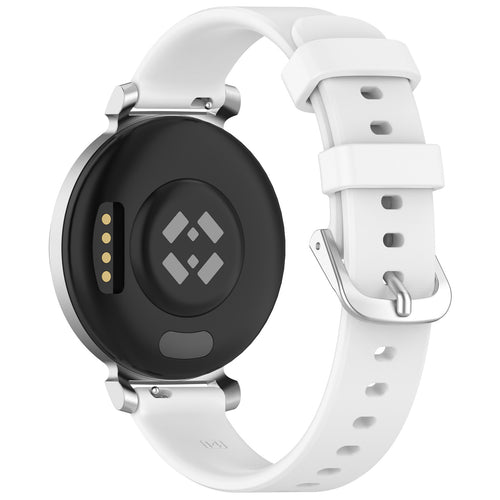Garmin Lily 2 siliconen classic bandje (wit)