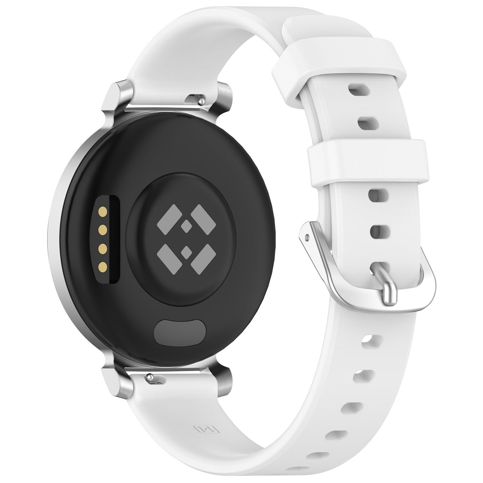 Garmin Lily 2 siliconen classic bandje (wit)